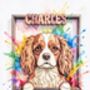Vibrant Colourful Pet Portrait, thumbnail 5 of 7