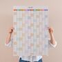 2027 Portrait Wall Planner | Your Year In Pastels, thumbnail 1 of 6