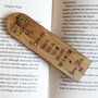 Personalised Wooden Bookmark For Teacher Appreciation, thumbnail 6 of 10