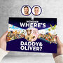 Personalised Dad And Child Photo Gift Book ‘Wonder Where’s Dad And Child?’, thumbnail 1 of 9