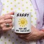 Personalised Nanny Sunshine Mug, thumbnail 1 of 3