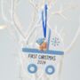 Personalised Babies Christening Decoration, thumbnail 3 of 3