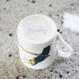 Toucan Print Illustrated Espresso Cup And Saucer, thumbnail 5 of 5