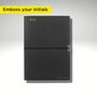 Personalised Hugo Boss Notebook – Lined Black A5, thumbnail 1 of 6