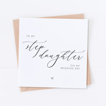 Son On The Day Wedding Card, 4 of 5