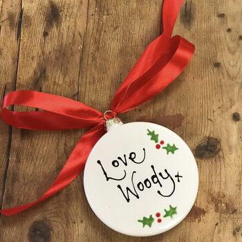Personalised Christmas Bauble, 2 of 2