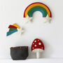 Felt Rainbow Wall Decoration, thumbnail 1 of 1