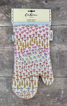 Flower Patterned Single Oven Glove, 3 of 3