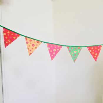 Vintage Floral Party Bunting, 2 of 6