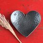 11th Anniversary Large Steel Heart Dish, thumbnail 3 of 9