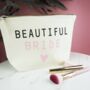The 'Beautiful Bride' Make Up Bag, thumbnail 3 of 5