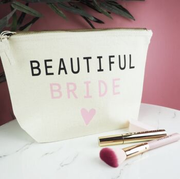 The 'Beautiful Bride' Make Up Bag, 3 of 5