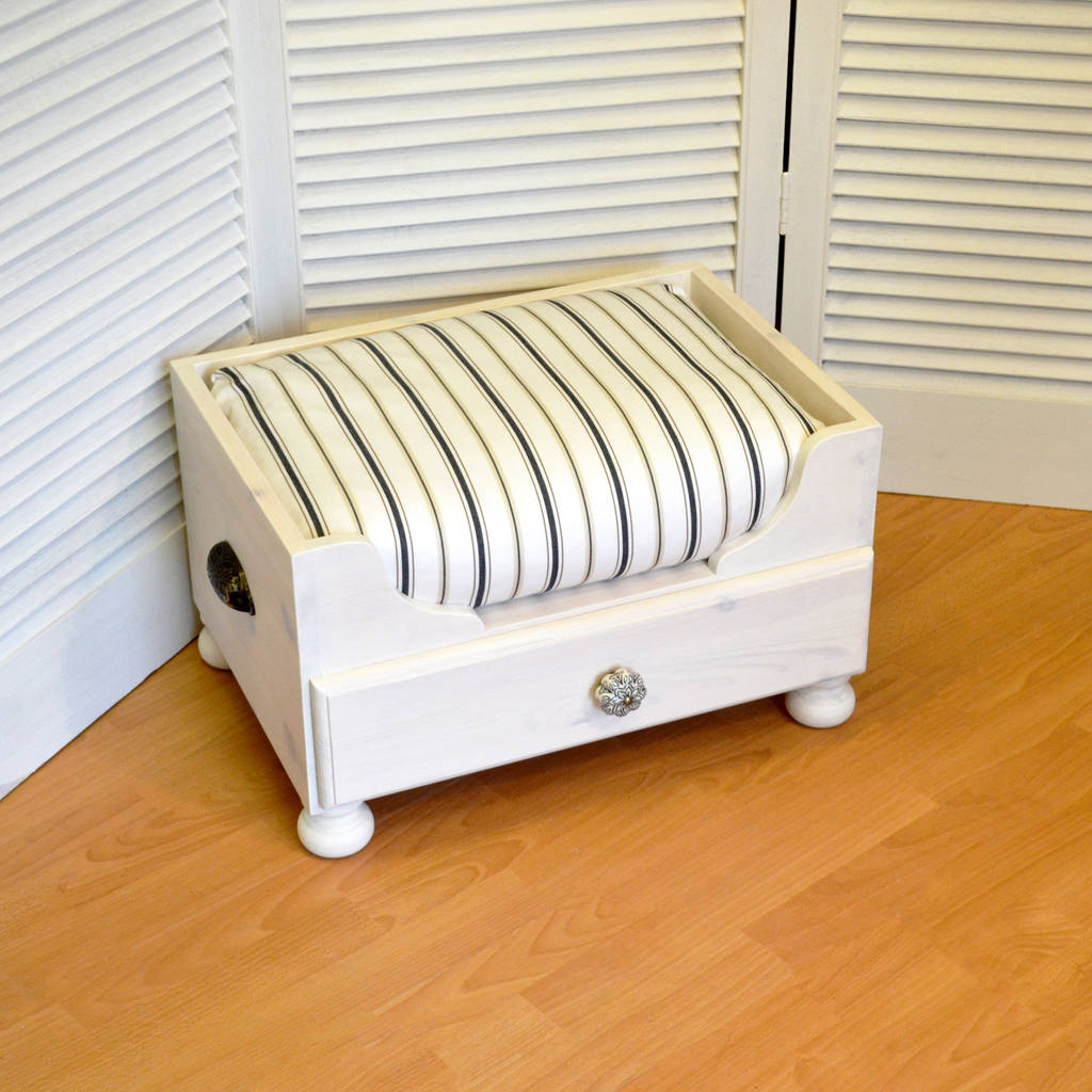 'The Henley' Luxury Pet Bed With Storage Drawer By Cosy Chic Pet