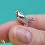 Racing Pigeon Sterling Silver Charm, thumbnail 1 of 9