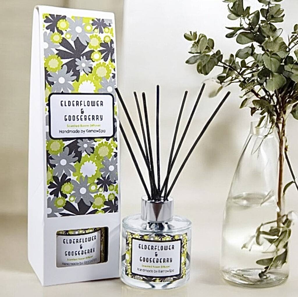 Elderflower And Gooseberry Diffuser, 1 of 4