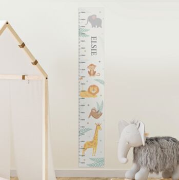Personalised Animal Height Chart, 3 of 3