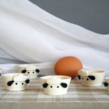 Personalised Egg Cup Sheep, 4 of 5