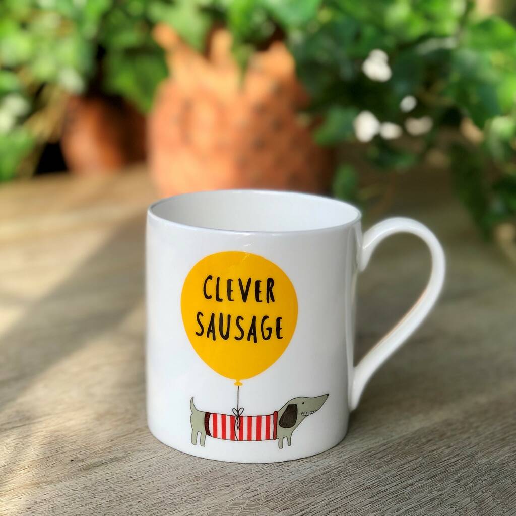 Clever Sausage Mug, 1 of 2