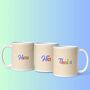 His / Hers Or Theirs Pronouns Ceramic Mug, thumbnail 4 of 4