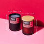 Strawberry Protein Shake Scented Soy Wax Candle, thumbnail 4 of 9