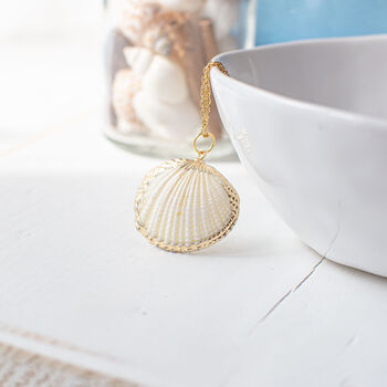 Scallop Shell Necklace, 7 of 9