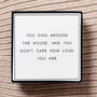 Personalised '10 Things I Miss About You' Message Box, thumbnail 6 of 7