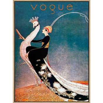 Vogue Ride The Peacock, Canvas Art, 2 of 6