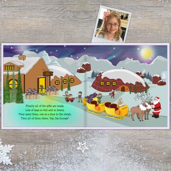 Personalised Christmas Eve Story Book, 8 of 12