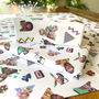 80s Patterned Gift Wrap, thumbnail 1 of 8
