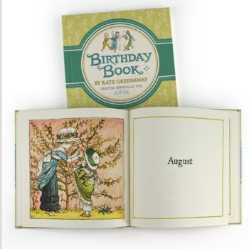 Personalised Kate Greenaway Birthday Book, 5 of 6
