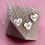 Bespoke Name Necklace On Sterling Silver Heart, thumbnail 8 of 12