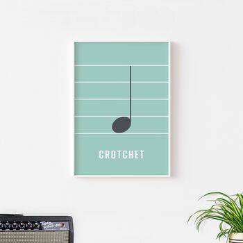 Crotchet Note Print | Music Theory Poster, 10 of 10