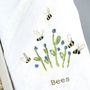 Lady's Handkerchief: Bees And Blue Flowers, thumbnail 1 of 3