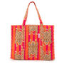 Serendipity Cotton Quilted Tote Bag Tibetan Tiger, thumbnail 1 of 4