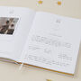My Pregnancy Journal Lullaby | Luxury Cloth Pregnancy Memory Book, thumbnail 6 of 12