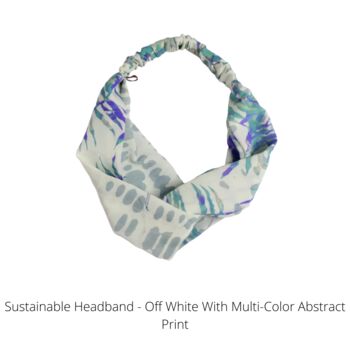 Sustainable Hair Accessories Headbands, 9 of 11