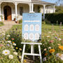 Meadow Wedding Silver Mirrored Table Seating Plan, thumbnail 3 of 3