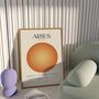 Aries Zodiac Print, thumbnail 2 of 3