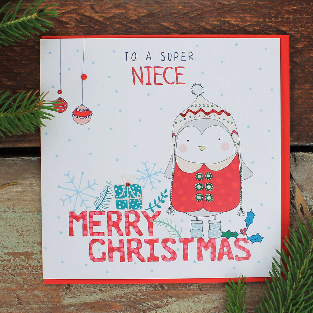 Merry Christmas To A Super Niece By Molly Mae® | notonthehighstreet.com