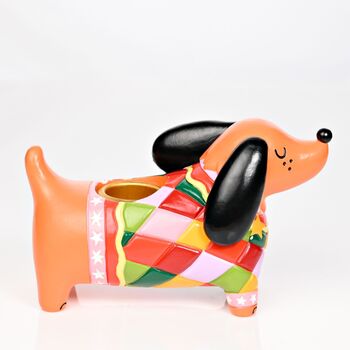Dachshund Dog Candle Holder, 2 of 4
