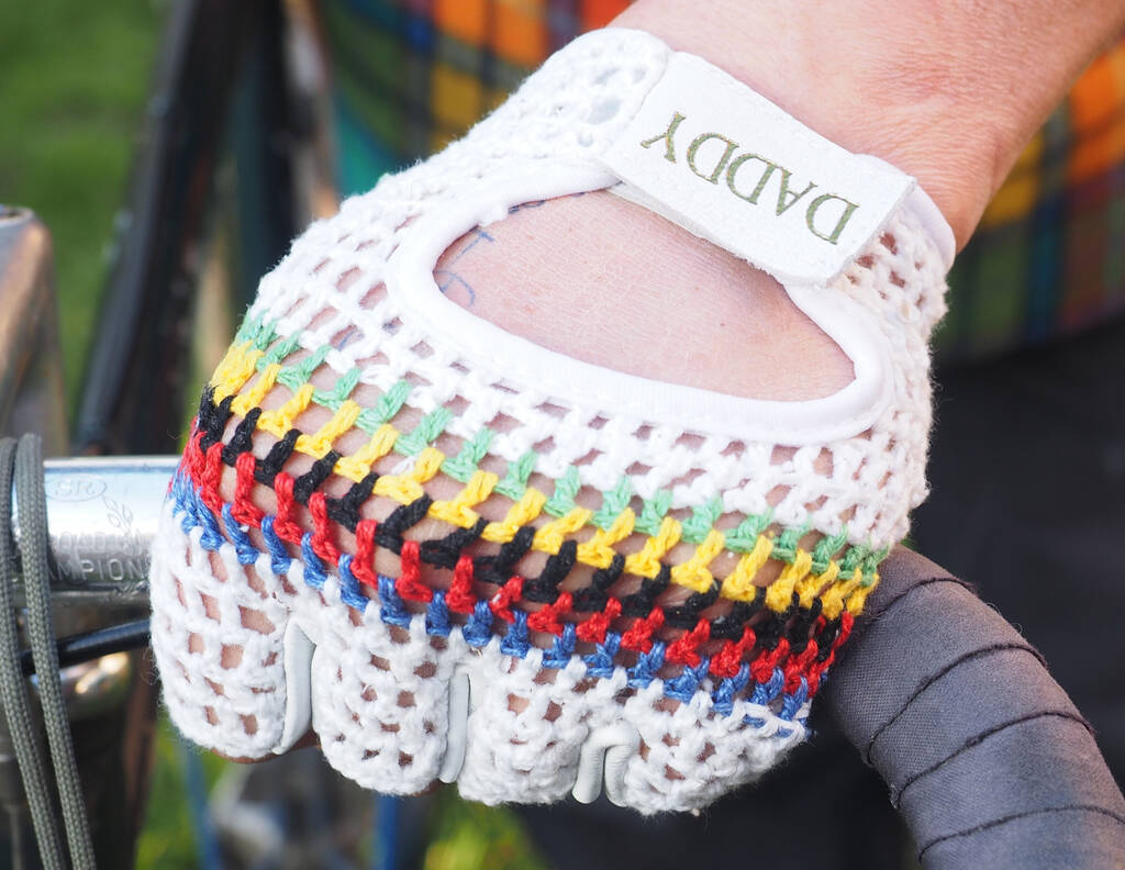 Personalised Men's Leather Cycling Gloves By Stabo | notonthehighstreet.com