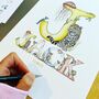 Personalised Fine Art Giclée Letter Print, thumbnail 12 of 12