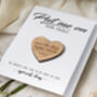 Save The Date Heart Magnets Wedding Invitations, thumbnail 6 of 9