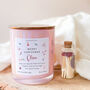 Christmas Candle Gift For Her With Name And Text, thumbnail 2 of 9