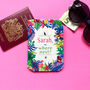 Passport Holder Tropical Summer Personalised, thumbnail 1 of 8