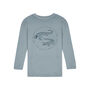 Crocodile Print Organic Cotton Children's T Shirt, thumbnail 1 of 2