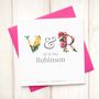 Personalised Floral Wedding Card, thumbnail 1 of 6