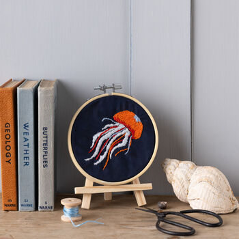 Mini Ocean Embroidery Kit Set Of Three, 3 of 4