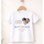 Personalised Daddy Birthday Baby Outfit, thumbnail 2 of 8