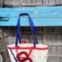 Gennaker Upcycled Sailcloth Two Handle Bag, thumbnail 4 of 4